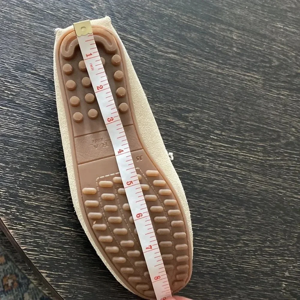 Zara suede boys loafers